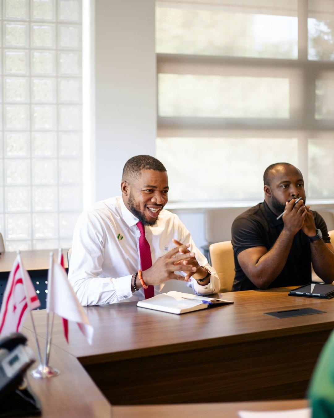 business executives in boardroom