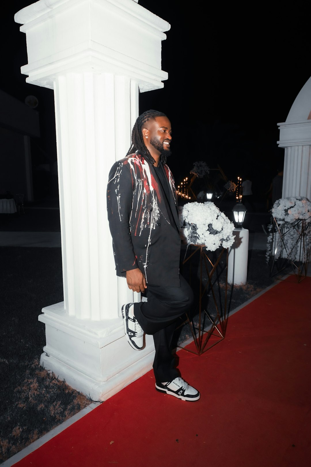 celebrity at red carpet event