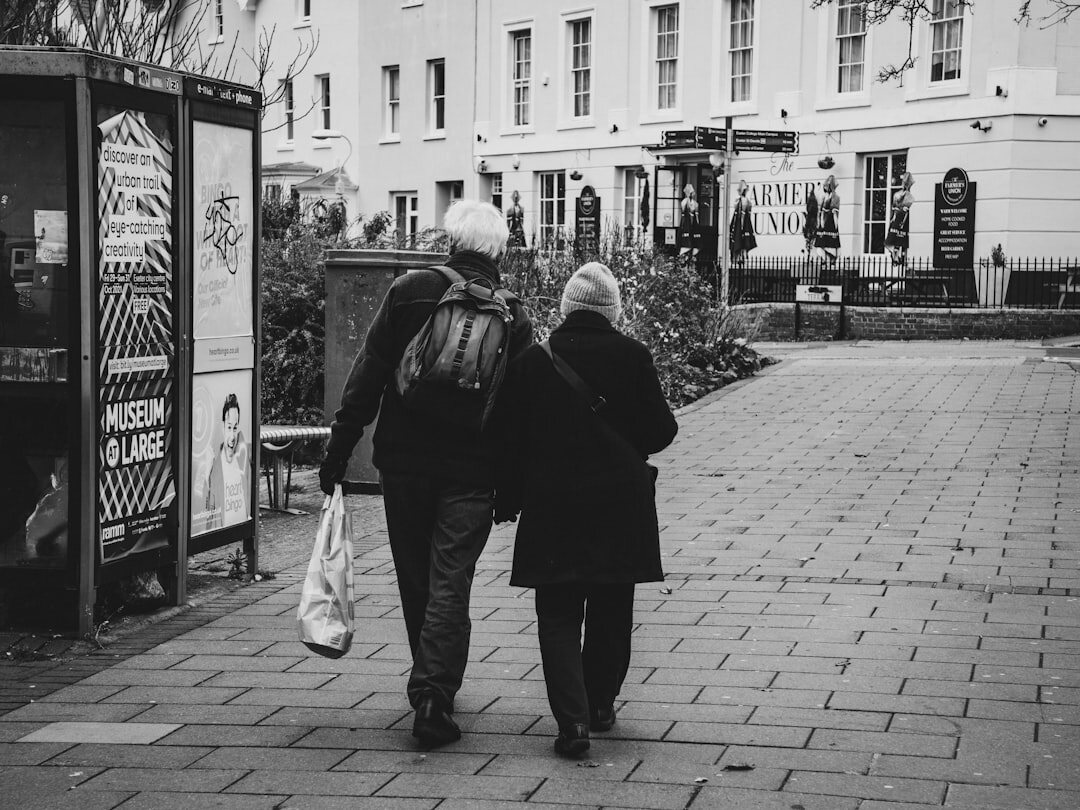 celebrity couple walking together